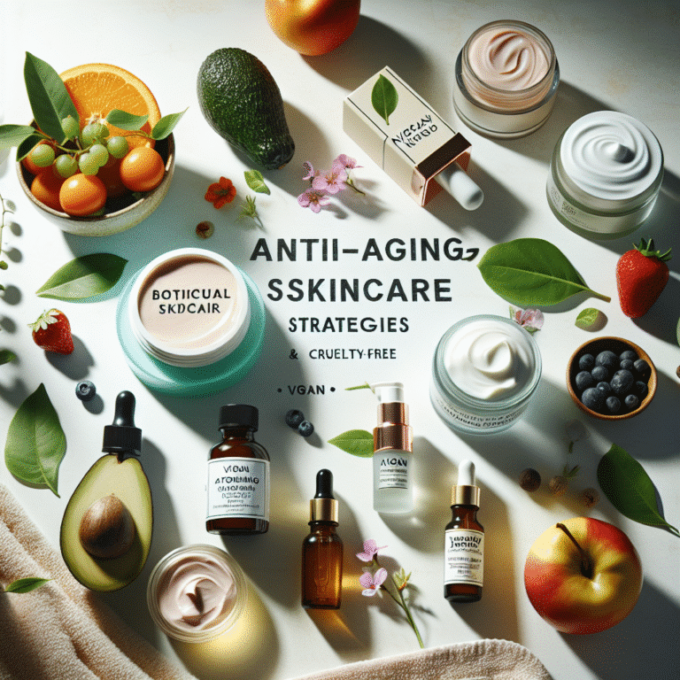 vegan strategies for effective anti-aging skincare