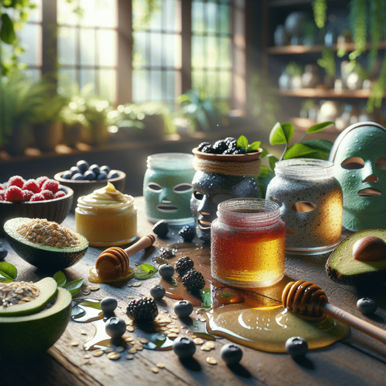 Natural face masks for anti-aging benefits