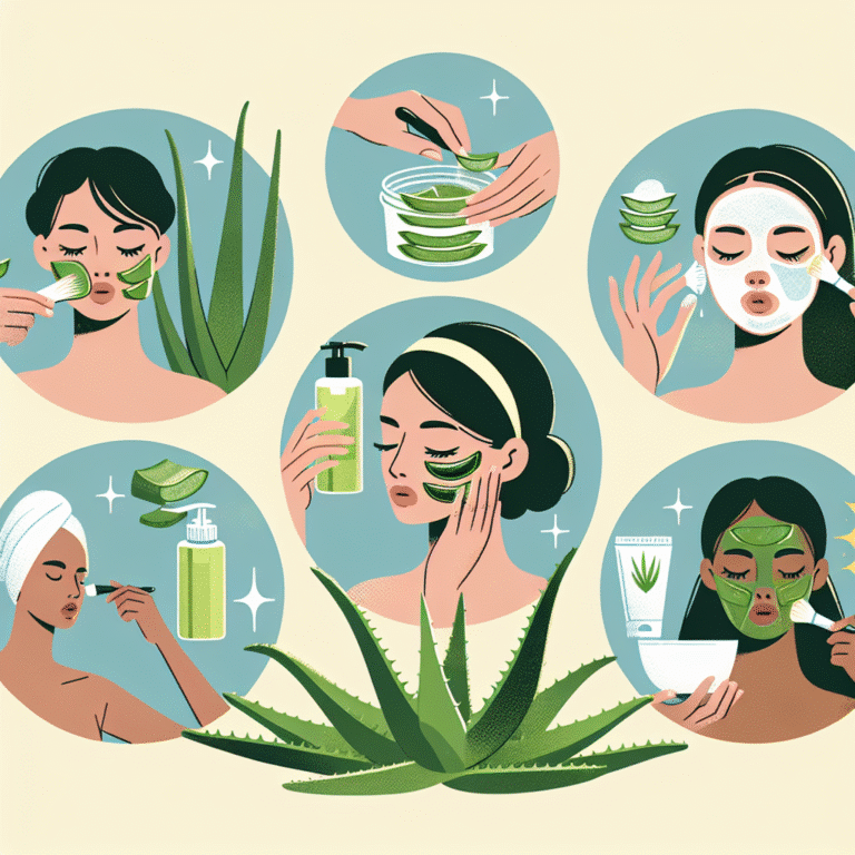 Top 5 Ways to Incorporate Aloe Vera into Your Daily Skincare
