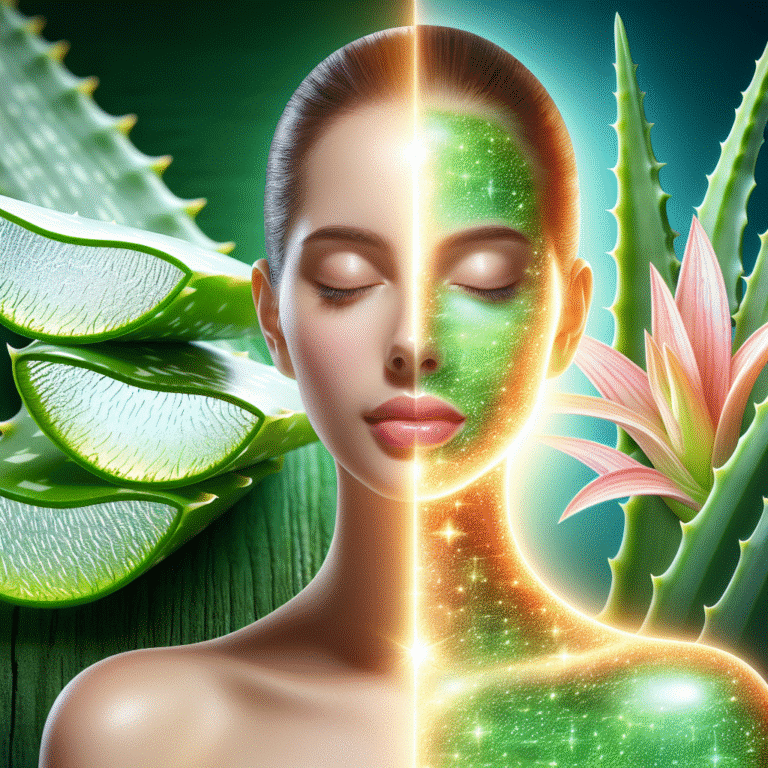 Harnessing the Antioxidant Benefits of Aloe Vera for Radiant Skin